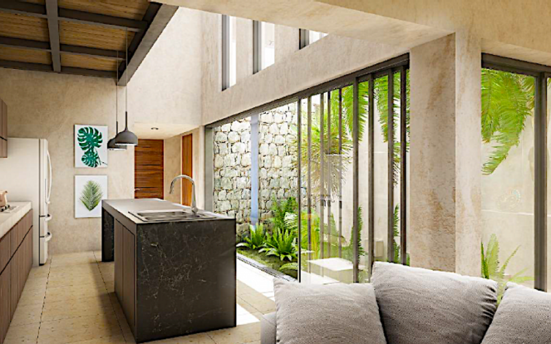 House with private pool in Tulum Downtown