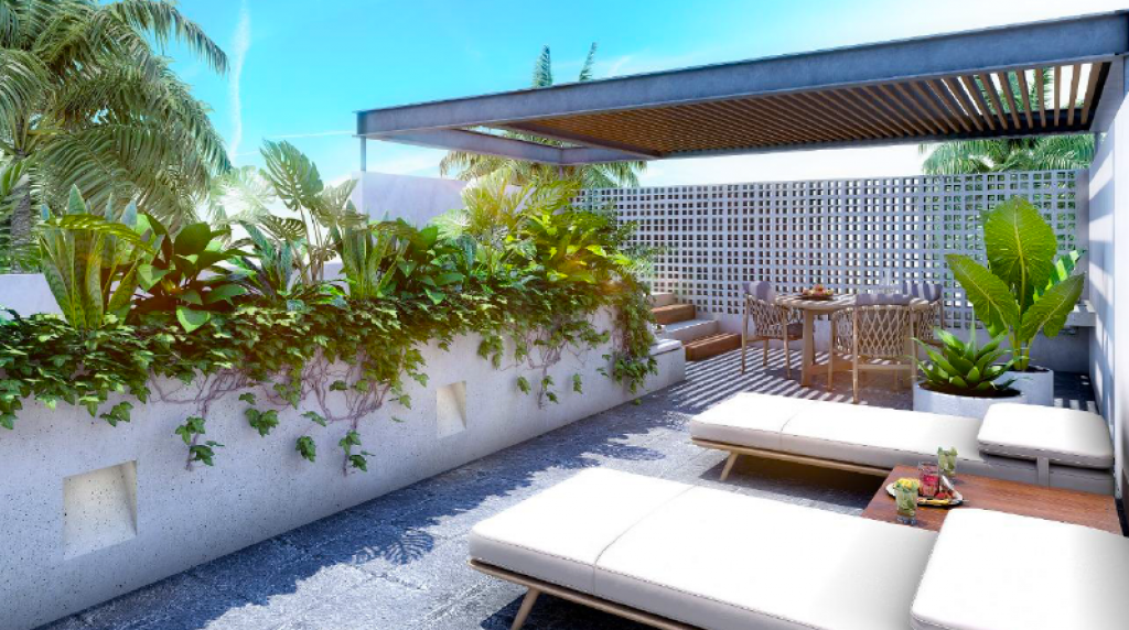 House with garden and private pool for sale on Avenida Coba, Tulum