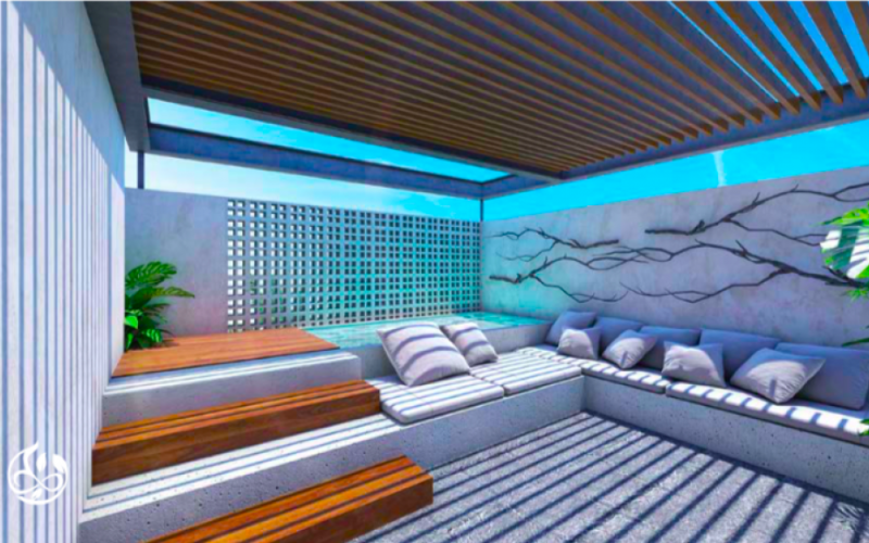 Casa con alberca privada en Tulum Centro