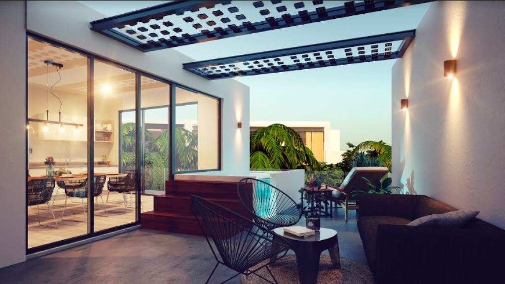 Luxury studio surrounded by green areas for sale in Tulum