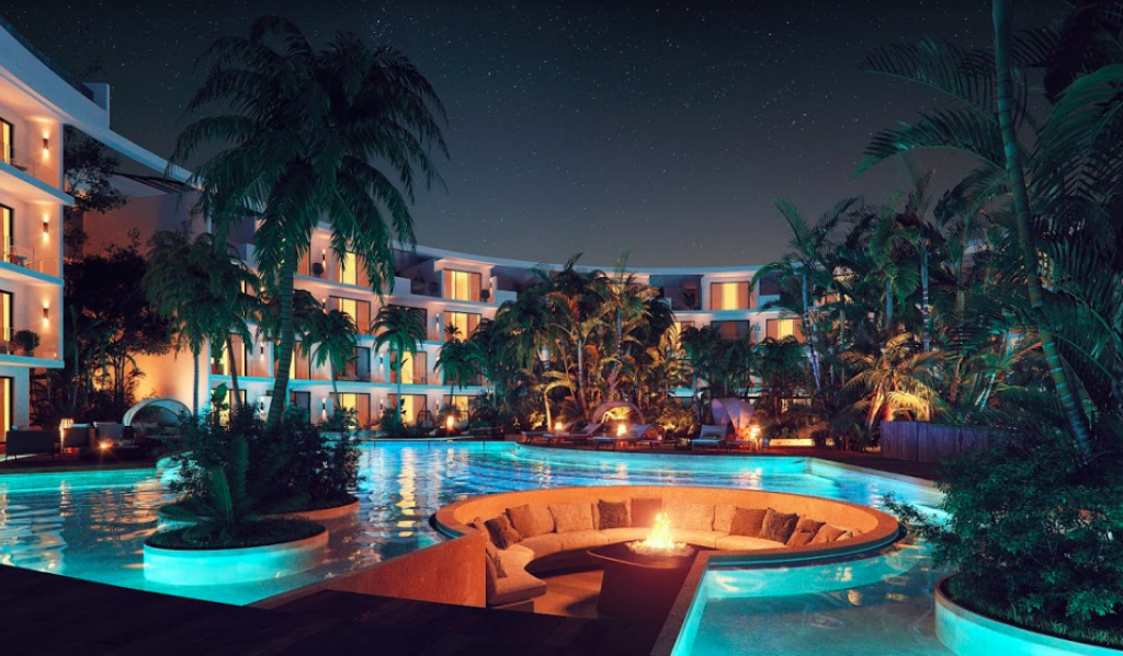 Luxury studio surrounded by green areas for sale in Tulum