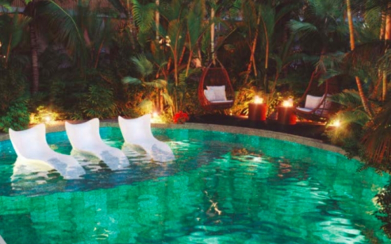 Luxury condo with lock off system amenities, spa, floating room