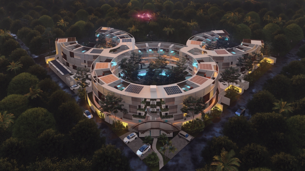 Penthouse de lujo con spa, alberca y floating room