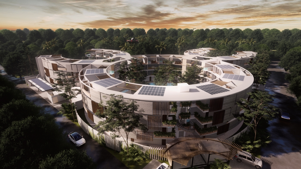 Penthouse de lujo con spa, alberca y floating room