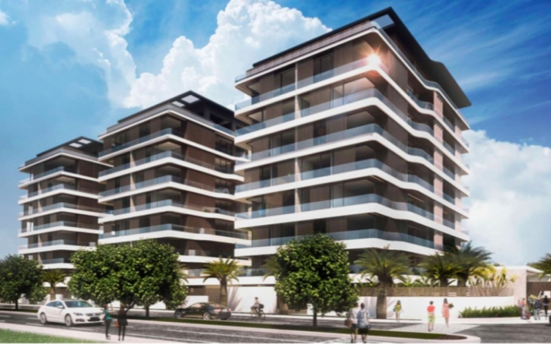 Spacious luxury apartment, located in the center of Cancun for sale with amenities: spa, pool, beauty salon, childrens club.