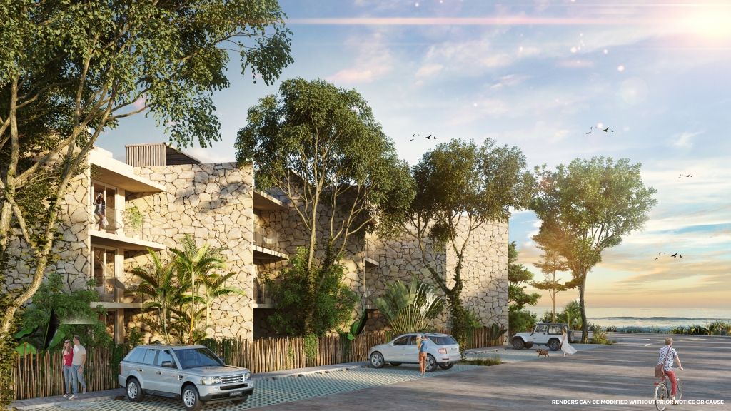 Furnished penthouse with private rooftop for sale, Aldea Zama, Tulum