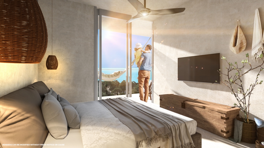 Furnished penthouse with private rooftop for sale, Aldea Zama, Tulum