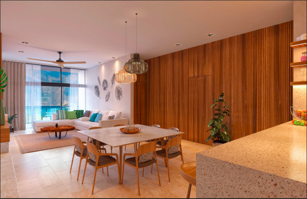 Two-Story apartment with rooftop for sale, Av. Pedro Joaqu&iacute;n Coldwell, Cozumel