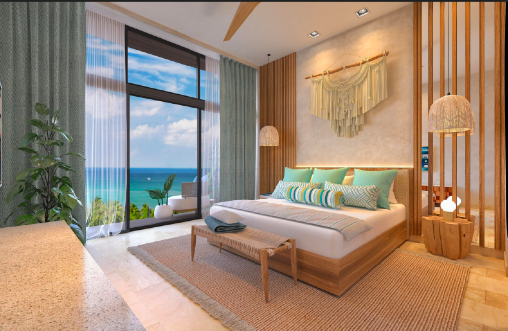 Apartment with garden and private jacuzzi, near the beach, room &amp; pool service, fire pit, playground for children, hammock area, surrounded