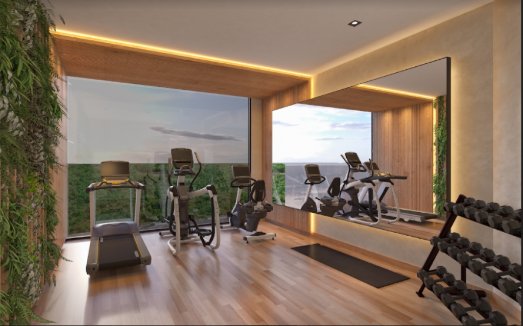 Apartment with garden and private jacuzzi, near the beach, room &amp; pool service, fire pit, playground for children, hammock area, surrounded