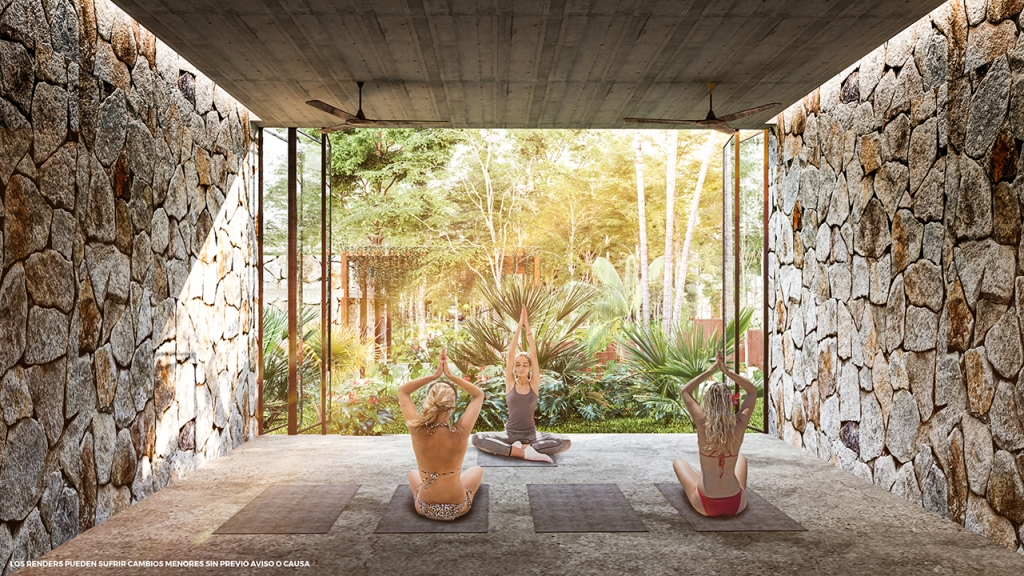 House with pool in gated community, Tulum, for sale