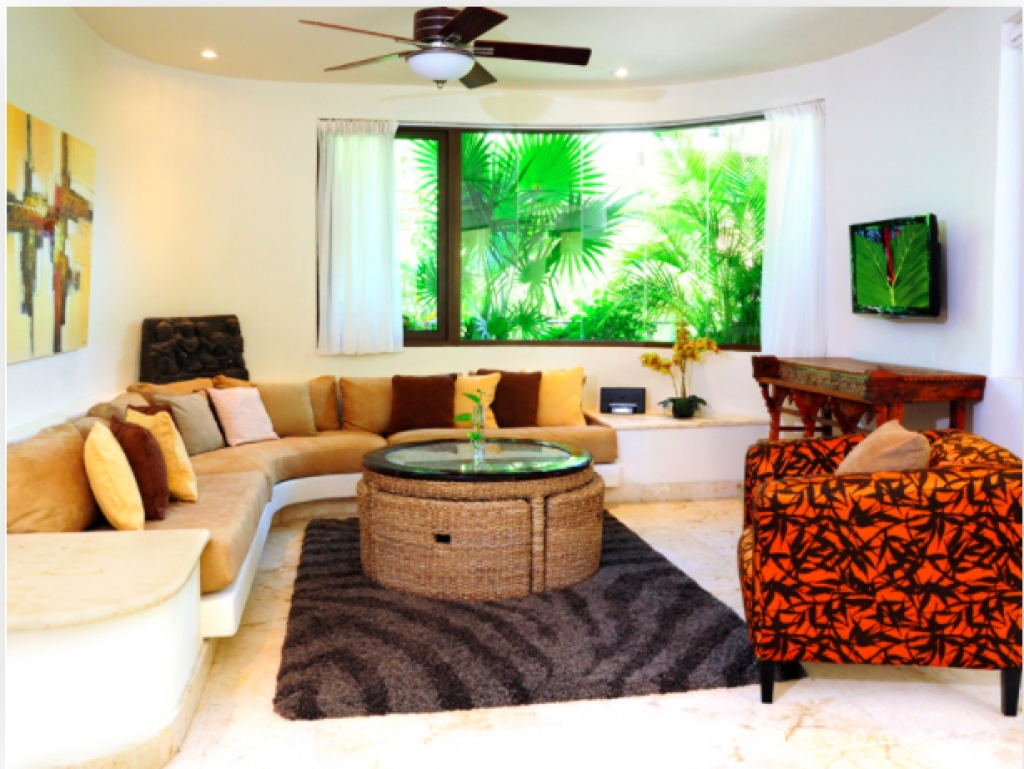 Condominium with private pool and garden, terrace, BBQ, for sale, Playacar, Playa del Carmen