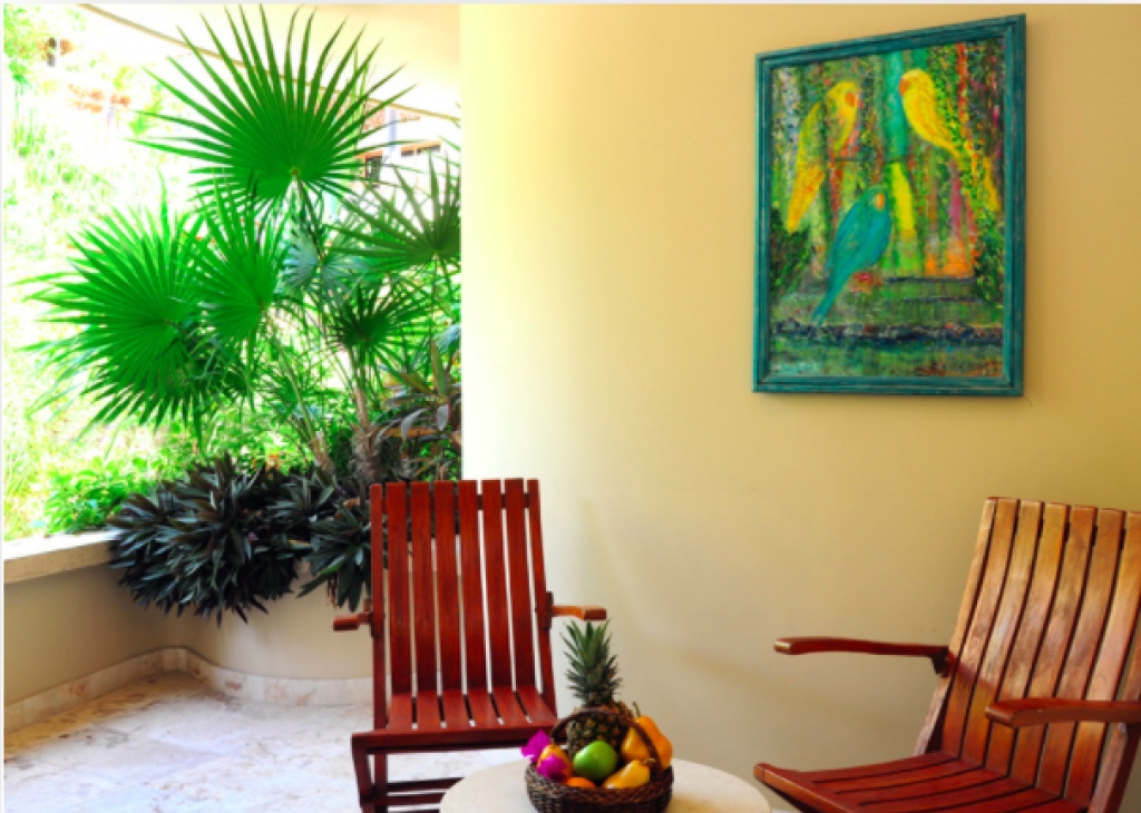 Condominium with private pool and garden, terrace, BBQ, for sale, Playacar, Playa del Carmen
