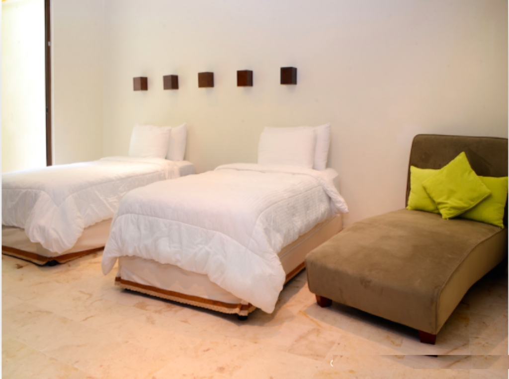 Condominium with private pool and garden, terrace, BBQ, for sale, Playacar, Playa del Carmen