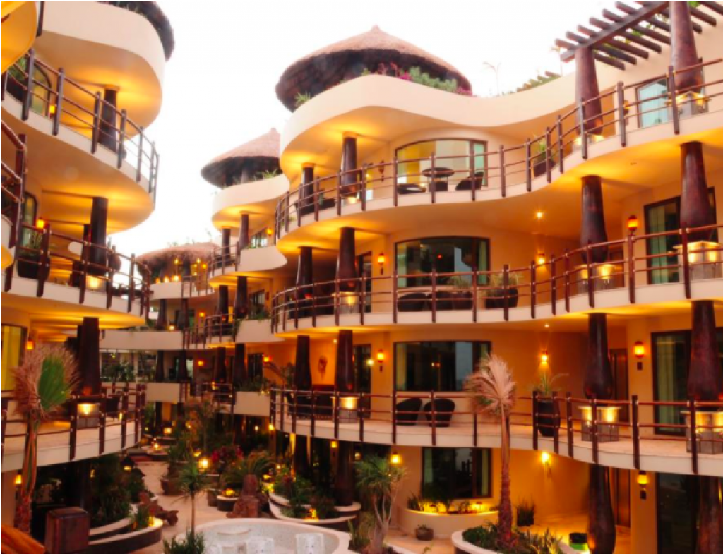 Condominium with private pool and garden, terrace, BBQ, for sale, Playacar, Playa del Carmen