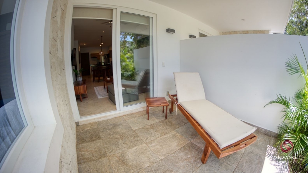 Luxury studio surrounded by green areas for sale in Tulum