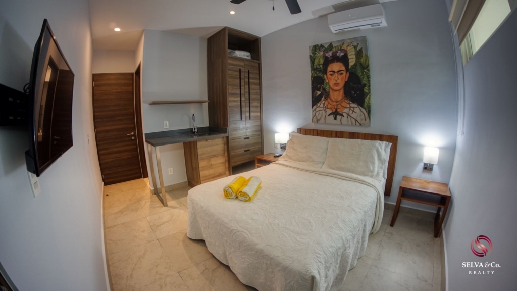 Luxury studio surrounded by green areas for sale in Tulum