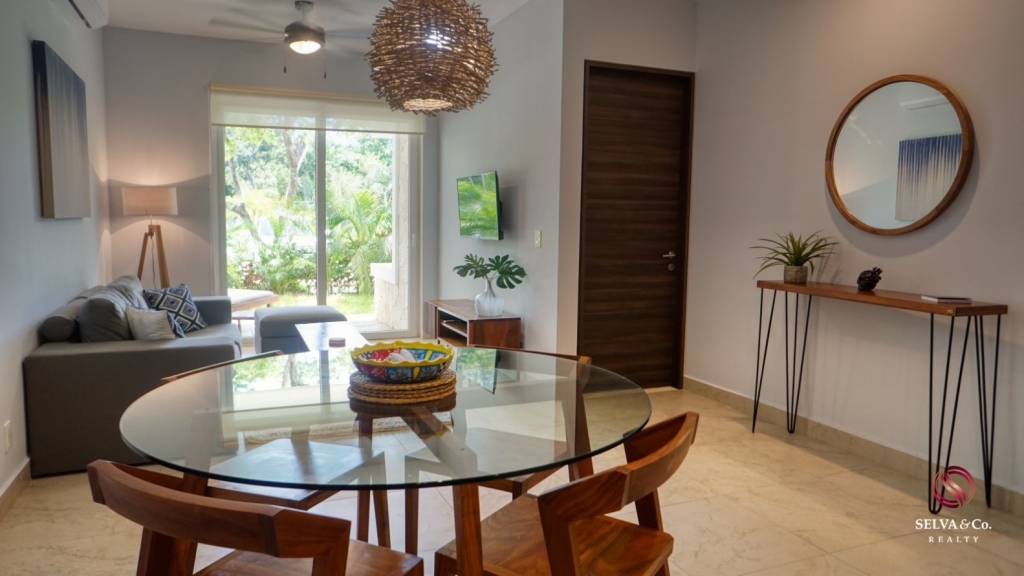 Luxury studio surrounded by green areas for sale in Tulum