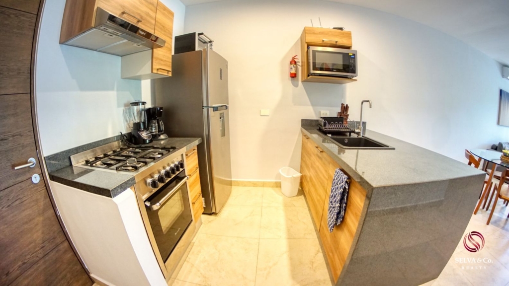 Luxury studio surrounded by green areas for sale in Tulum