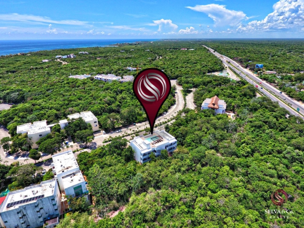 Luxury studio surrounded by green areas for sale in Tulum