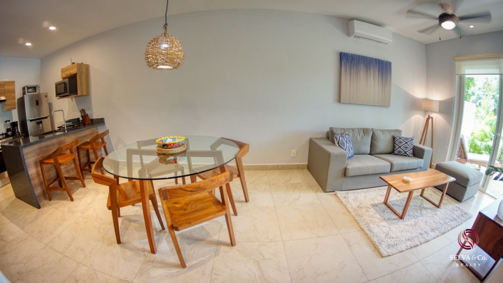 Luxury studio surrounded by green areas for sale in Tulum