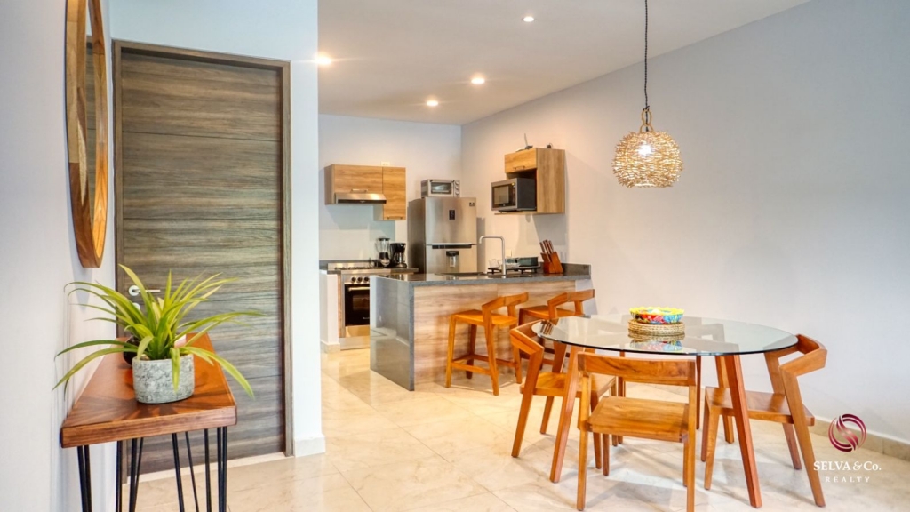 Luxury studio surrounded by green areas for sale in Tulum