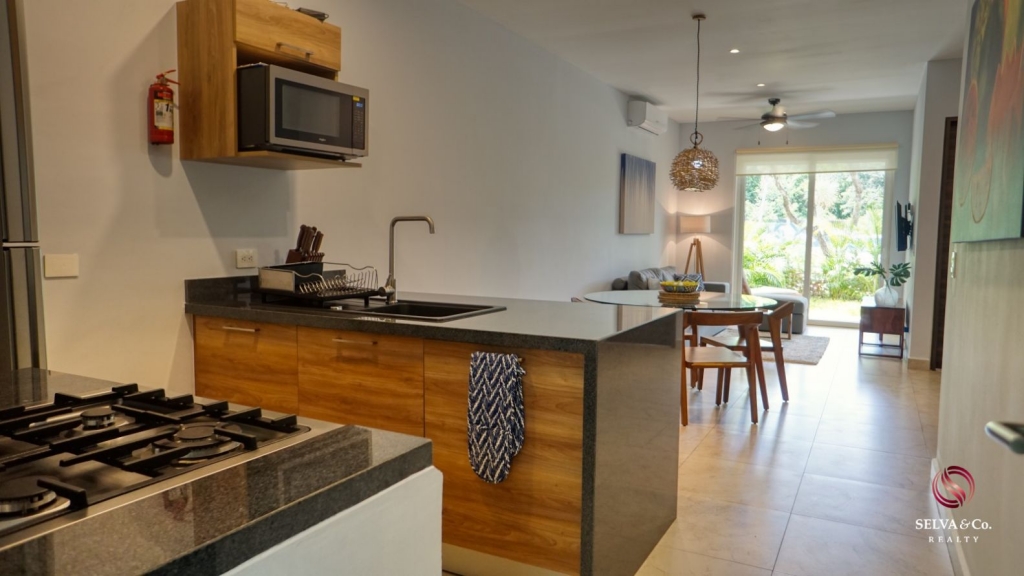 Luxury studio surrounded by green areas for sale in Tulum