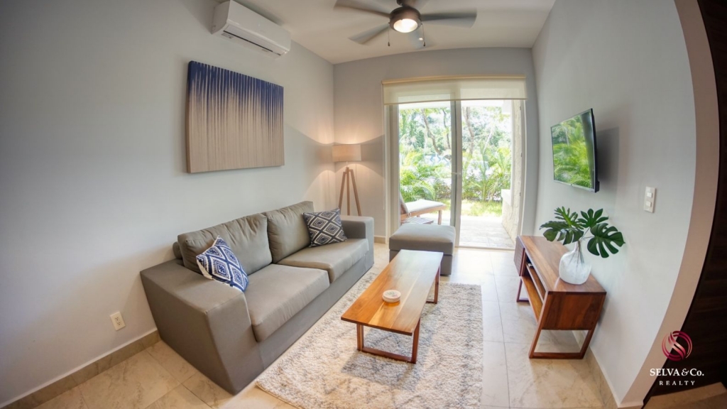 Luxury studio surrounded by green areas for sale in Tulum