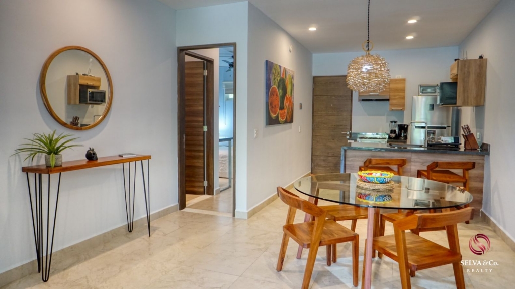 Luxury studio surrounded by green areas for sale in Tulum