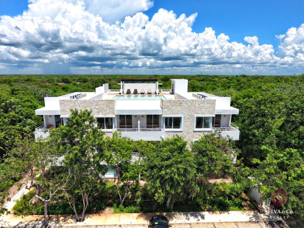 Luxury studio surrounded by green areas for sale in Tulum