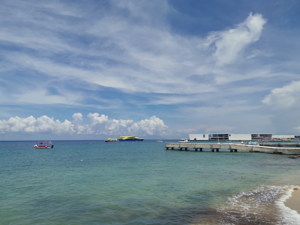 Departamento, roof top con alberca y asador, area de hamacas, palapa, area para perros, pre-construccion, venta Cozumel