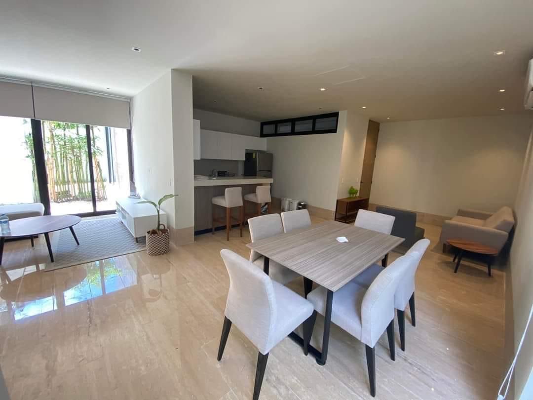 Departamento, roof top con alberca y asador, area de hamacas, palapa, area para perros, pre-construccion, venta Cozumel