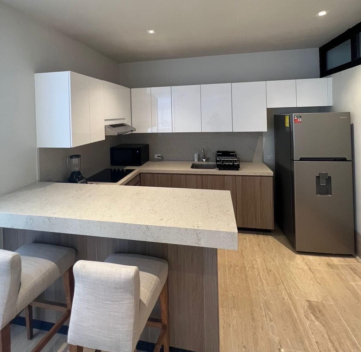 Departamento, roof top con alberca y asador, area de hamacas, palapa, area para perros, pre-construccion, venta Cozumel