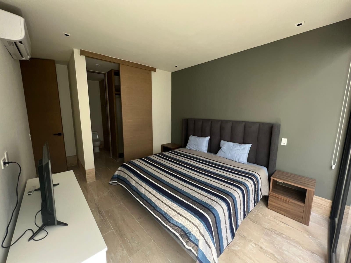 Departamento, roof top con alberca y asador, area de hamacas, palapa, area para perros, pre-construccion, venta Cozumel