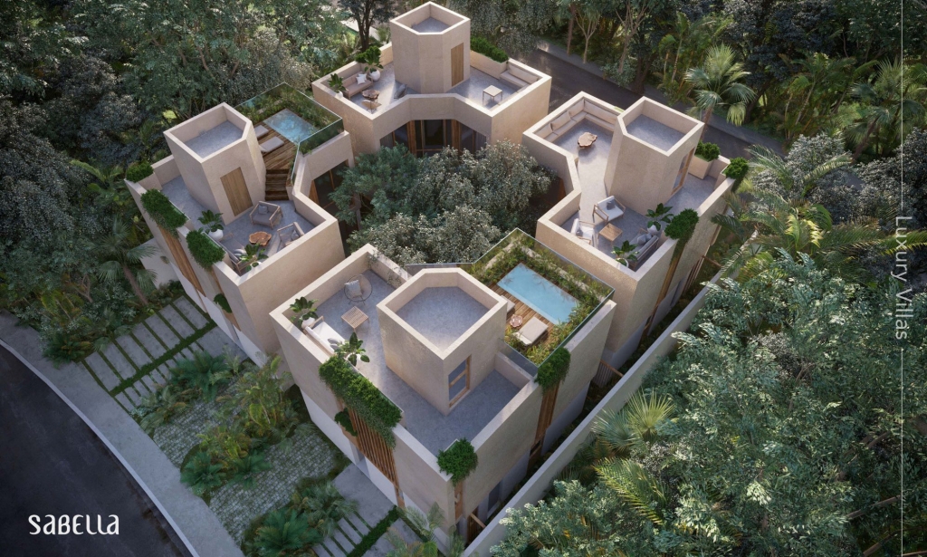 House with garden and private pool for sale on Avenida Coba, Tulum