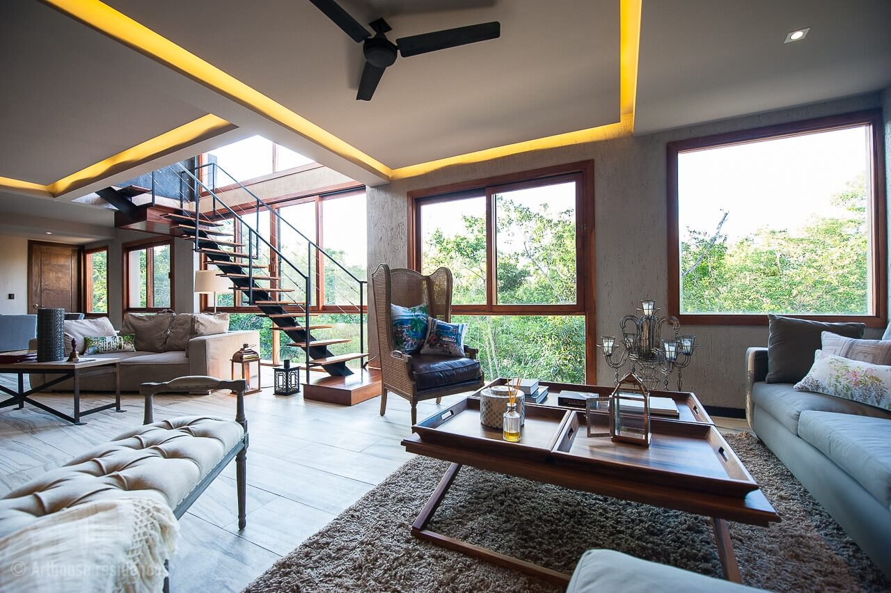 Penthouse with infinity pool, bar, yoga area, and gym in Aldea Zam&aacute;.