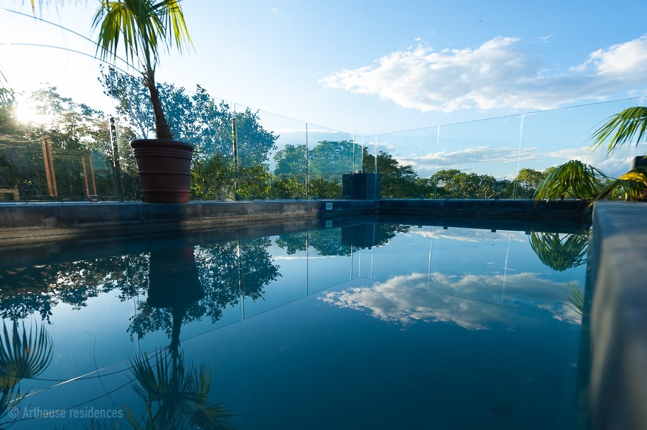 Penthouse with infinity pool, bar, yoga area, and gym in Aldea Zam&aacute;.