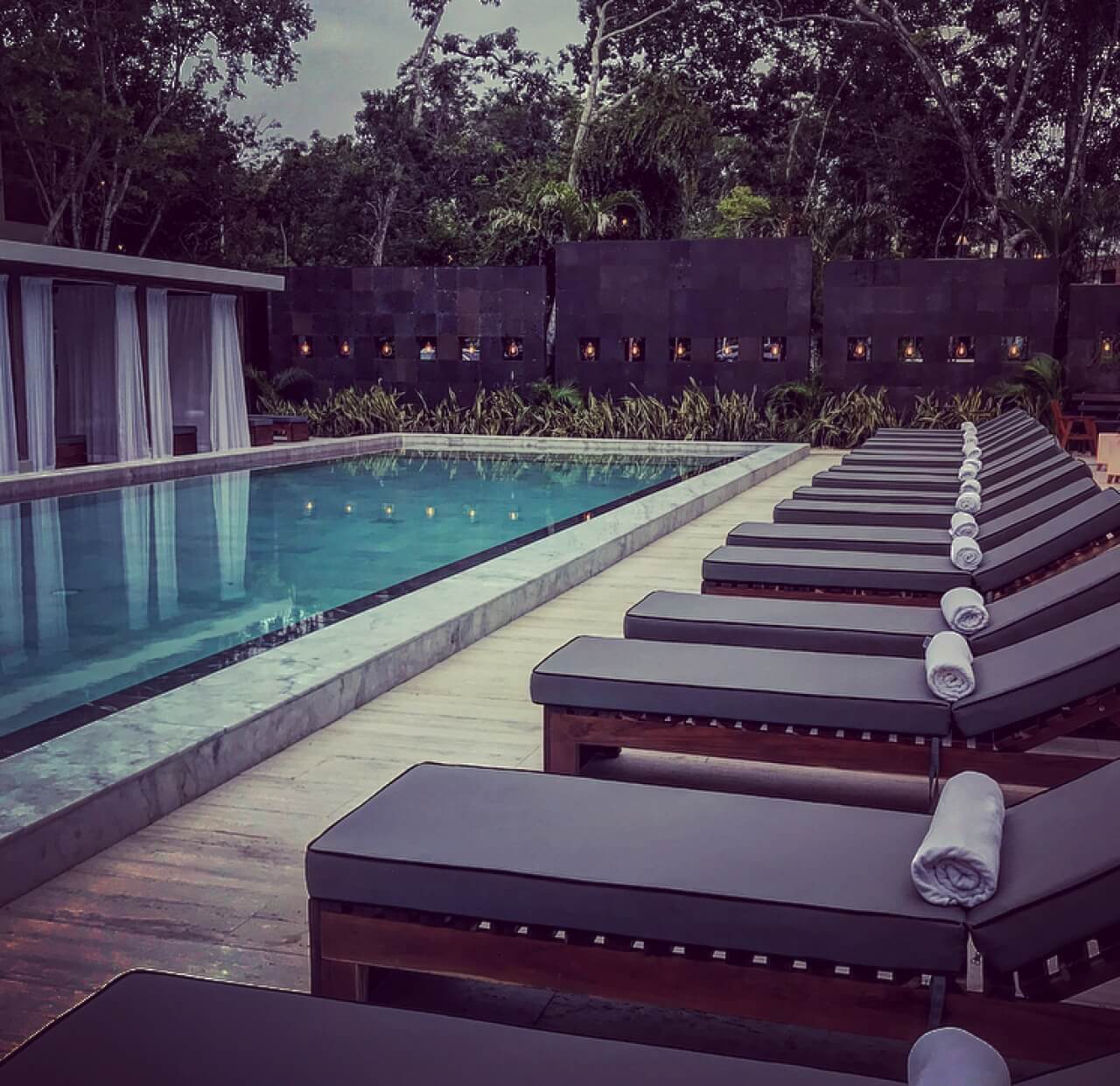 Penthouse with infinity pool, bar, yoga area, and gym in Aldea Zam&aacute;.