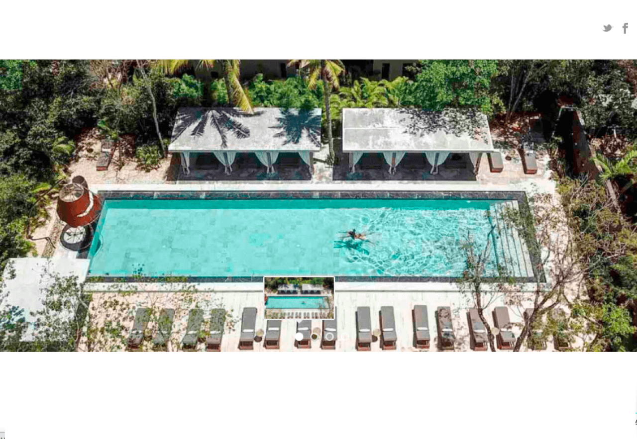 Penthouse with infinity pool, bar, yoga area, and gym in Aldea Zam&aacute;.