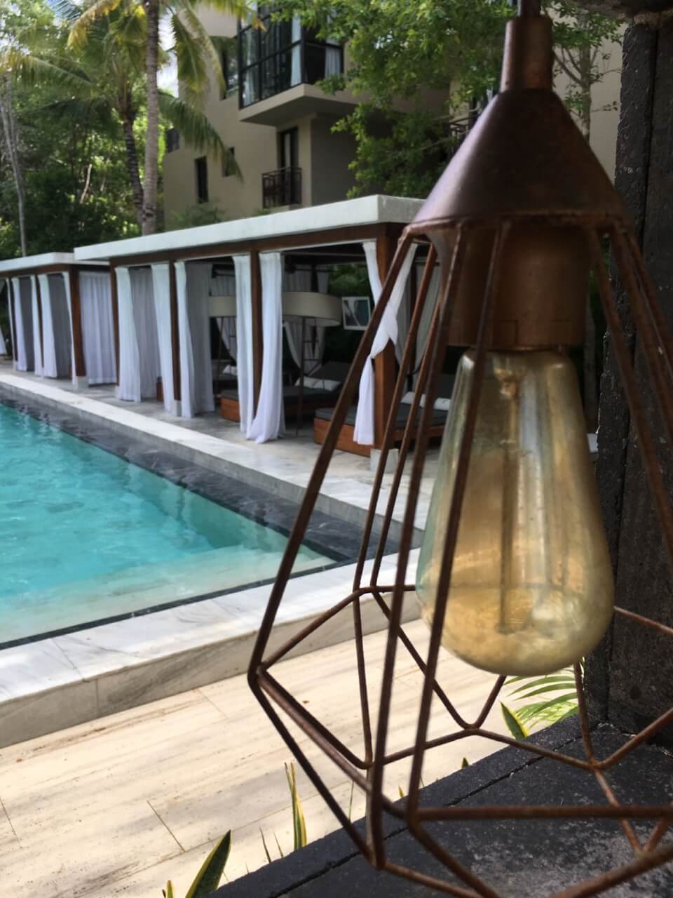 Penthouse with infinity pool, bar, yoga area, and gym in Aldea Zam&aacute;.