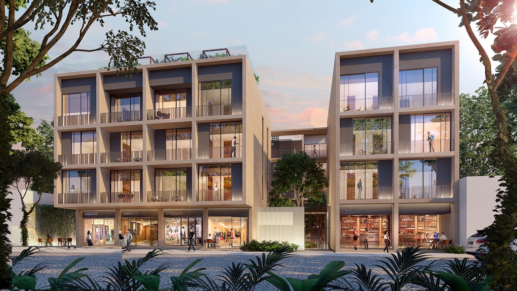 Local comercial en venta en El Ejido Playa del Carmen, en Edificio de condominios, frente a parque r