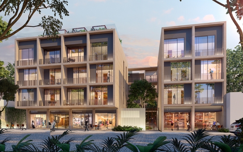 Local comercial en venta en El Ejido Playa del Carmen, en Edificio de condominios, frente a parque r