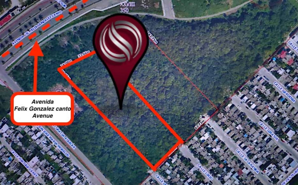 Terreno uso de suelo comercial-multifamiliar en venta en Cozumel, colonia Miraflores.