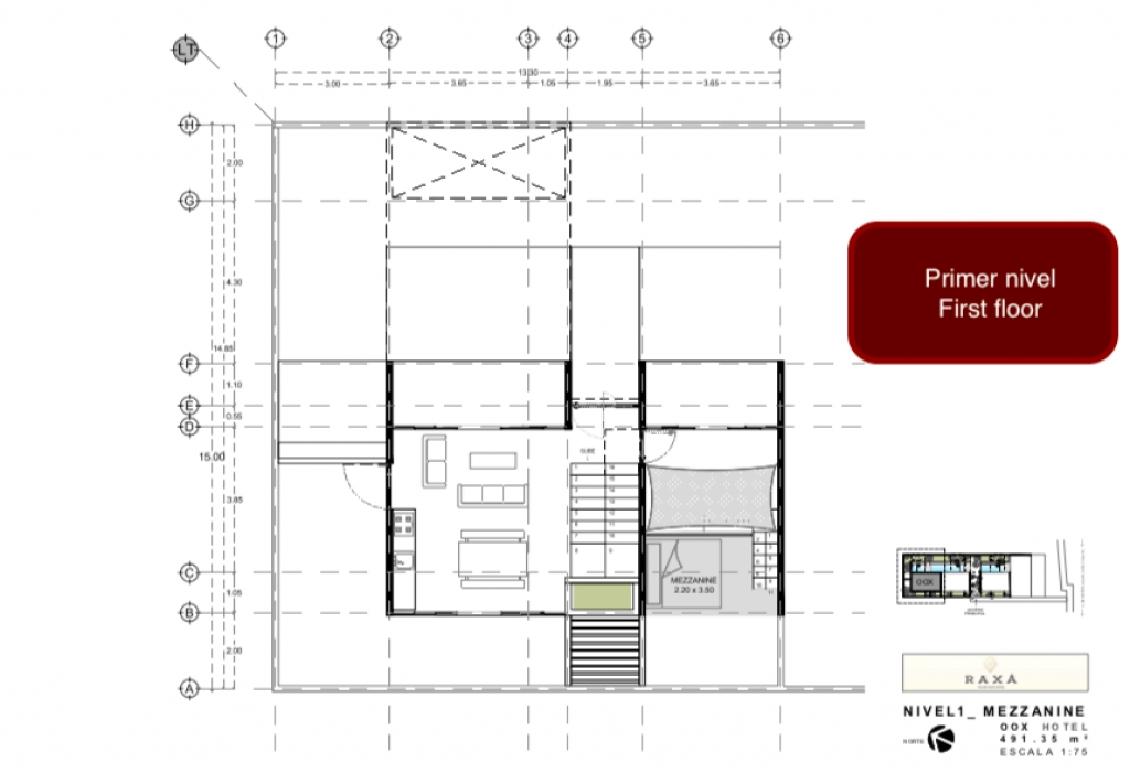 Hotel en venta en Tulum, concepto innovador, sobre avenida principal a pasos de las Ruinas Mayas.