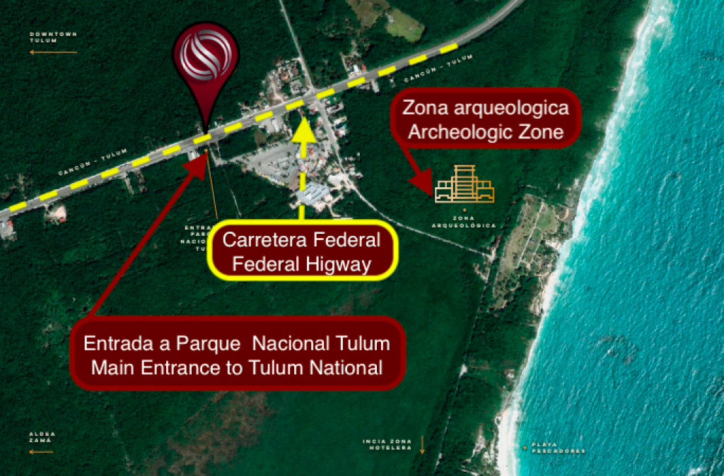 Local comercial en hotel en venta en Tulum, concepto innovador, sobre avenida principal