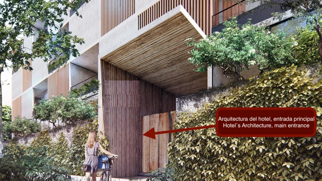 Local comercial en hotel en venta en Tulum, concepto innovador, sobre avenida principal