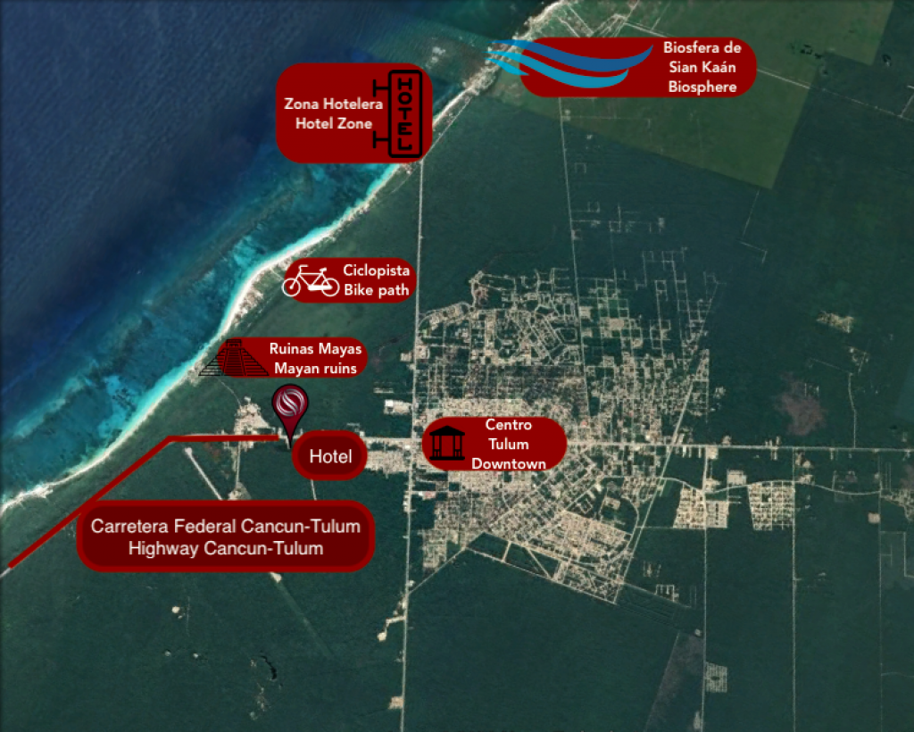 Local comercial en hotel en venta en Tulum, concepto innovador, sobre avenida principal