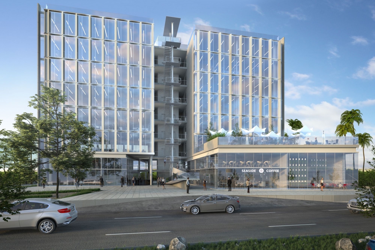 Oficina en venta en nuevo centro urbano de Playa del Carmen, cruz de servicios.