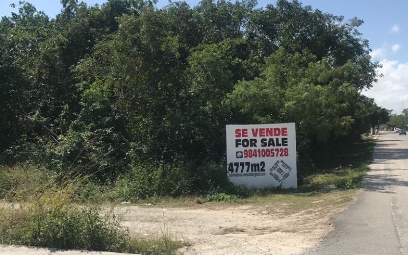Terreno en esquina, ejidal con orden de ocupaci&oacute;n, uso de suelo mixto industrial-residencial, en el