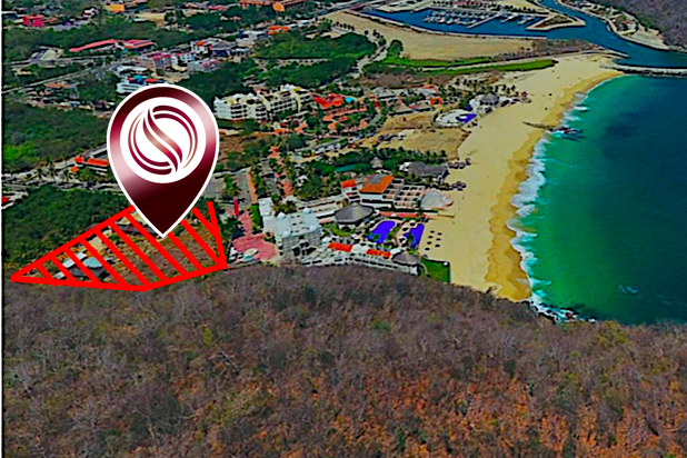 Terreno uso de suelo tur&iacute;stico hotelero a 300 metros de la playa, Bahia Chahue, en venta, Huatulco,